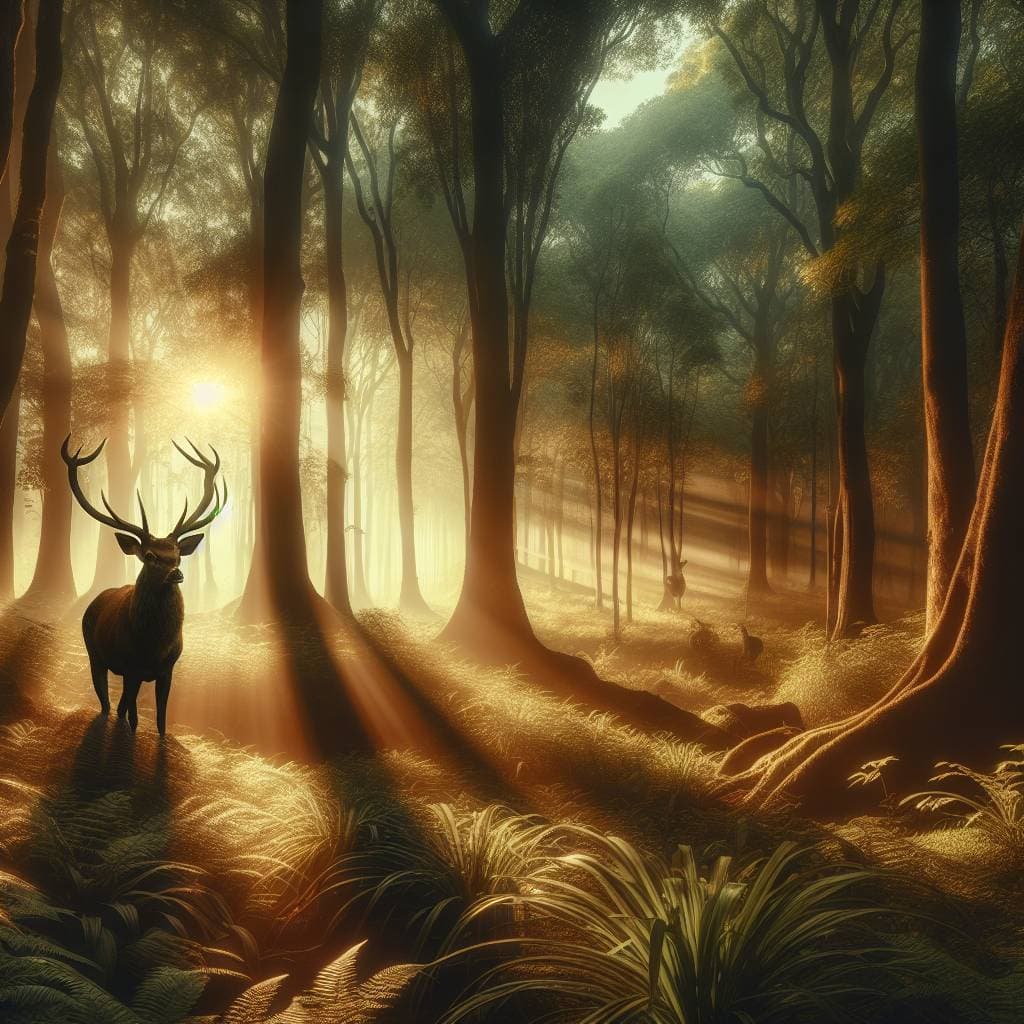 Building emotional resilience in serene forest.