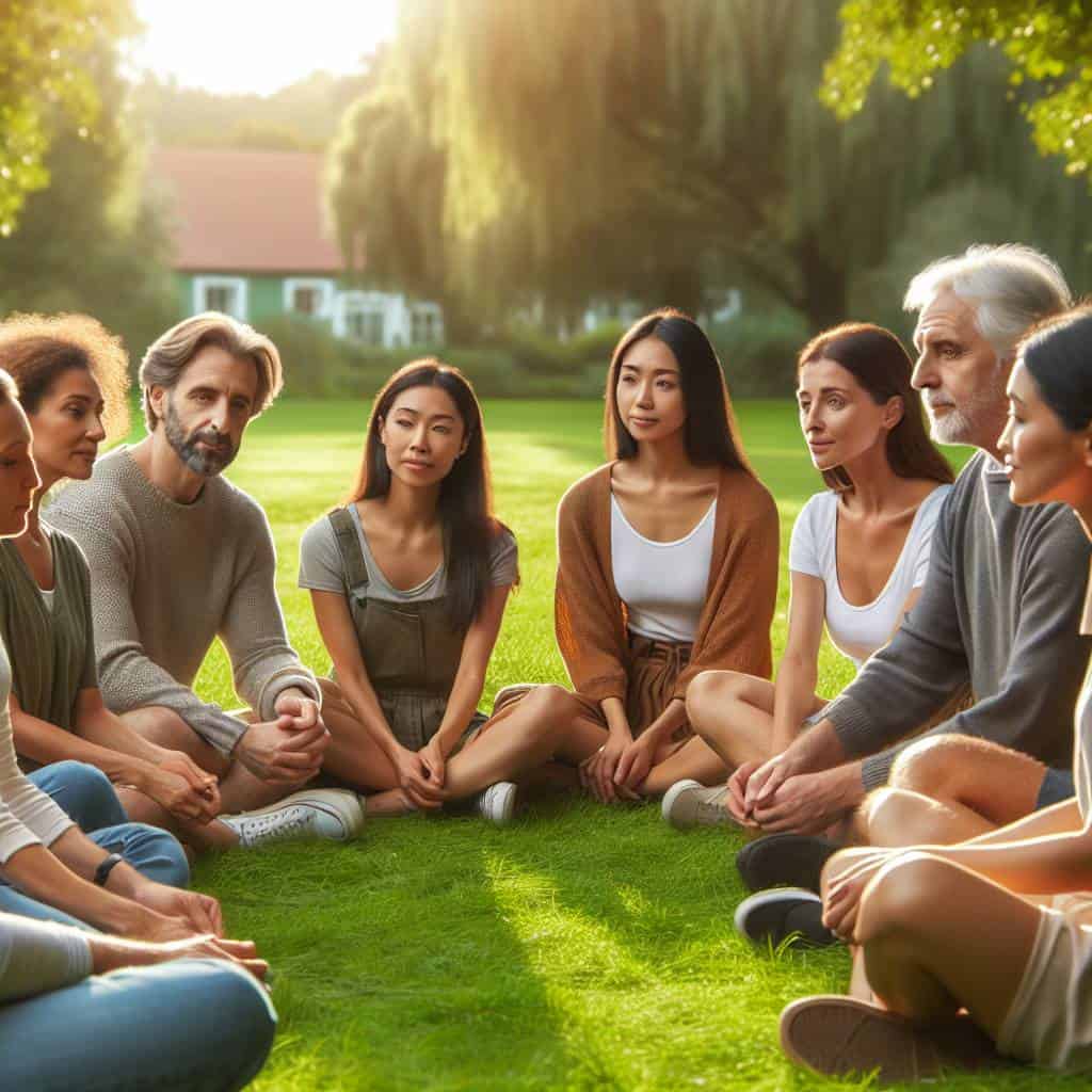 Cultivating global empathy on a lawn.