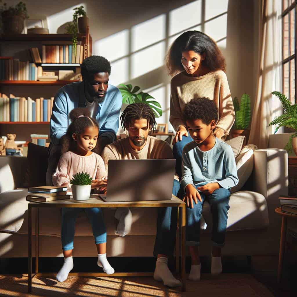 Family learning digital privacy for families