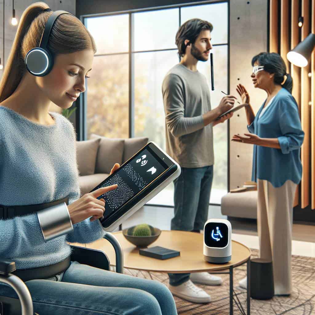 Tech for accessibility in modern diverse setting.