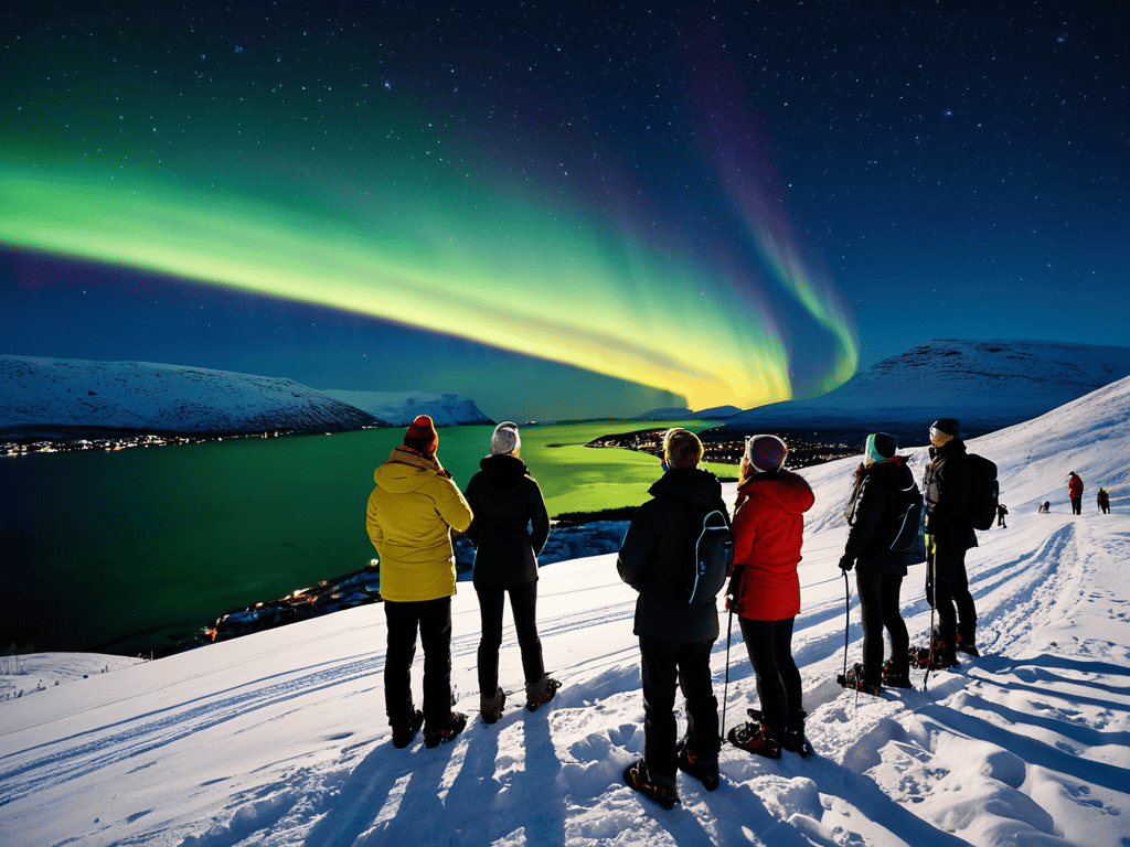 Unveiling Norways Aurora display