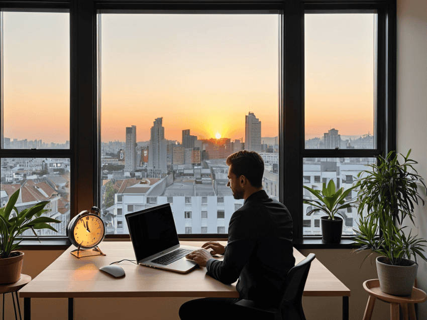 how to stay productive globally