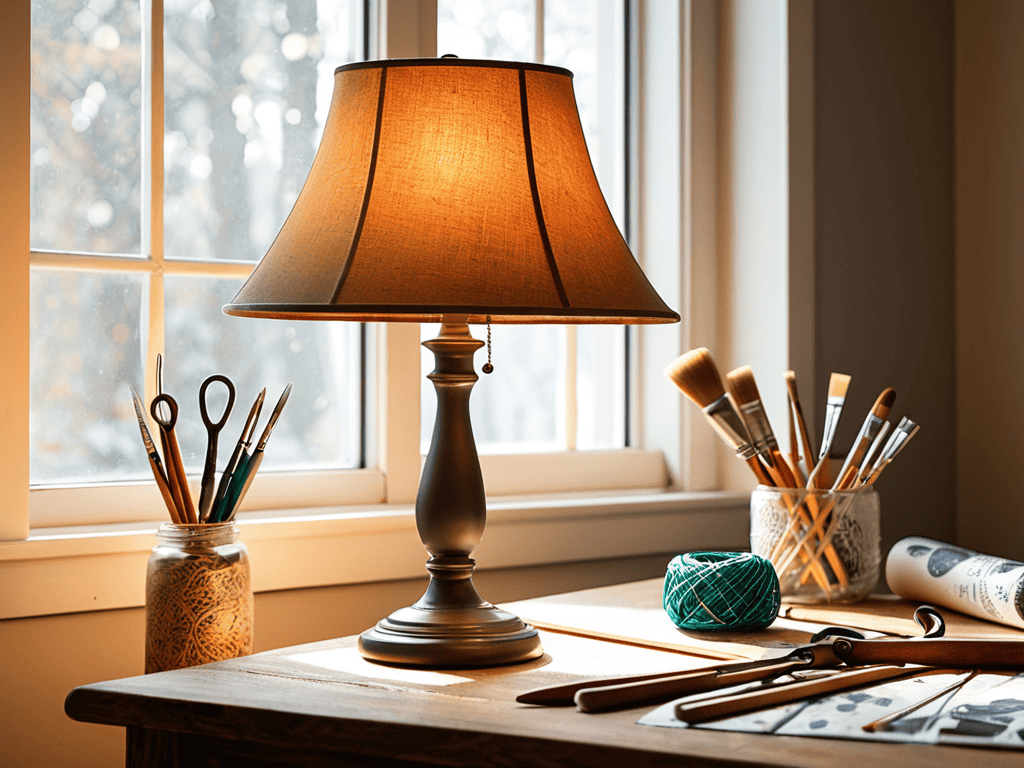 Shining Bright DIY Lamp Makeover