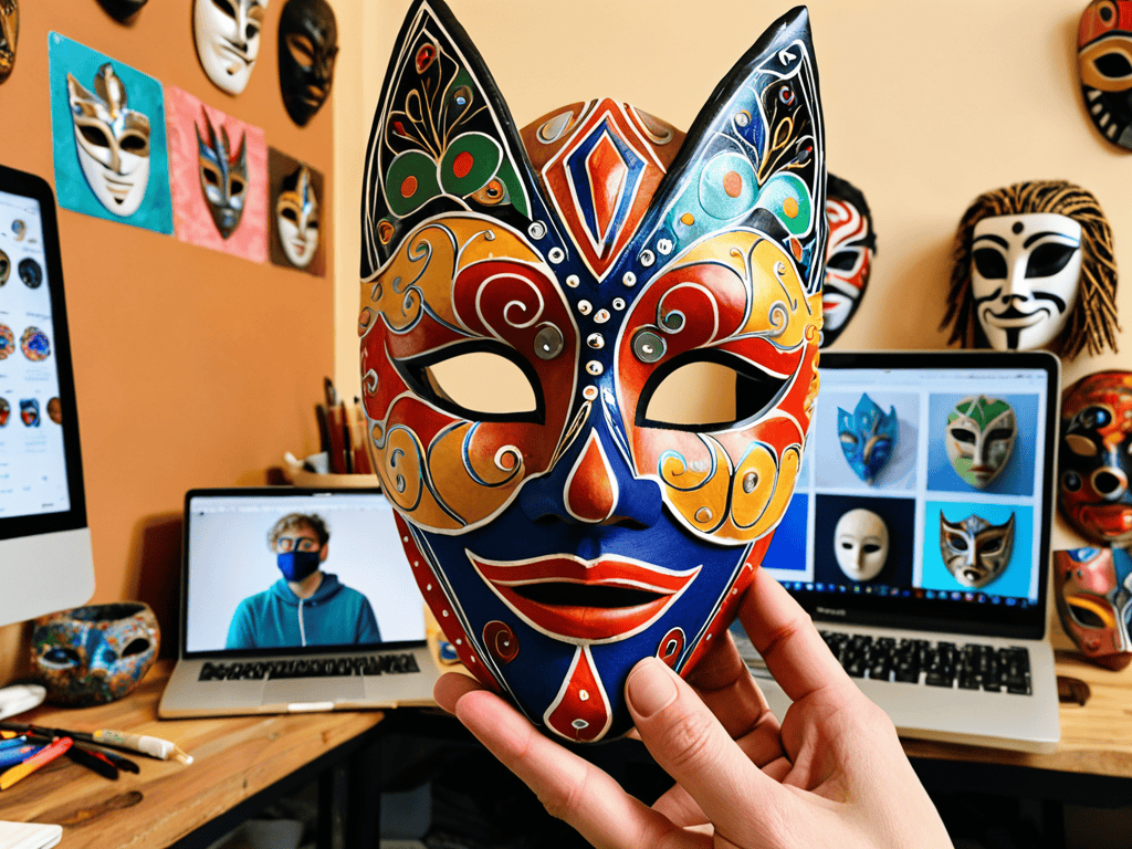 Crafting Papier Mache Masks