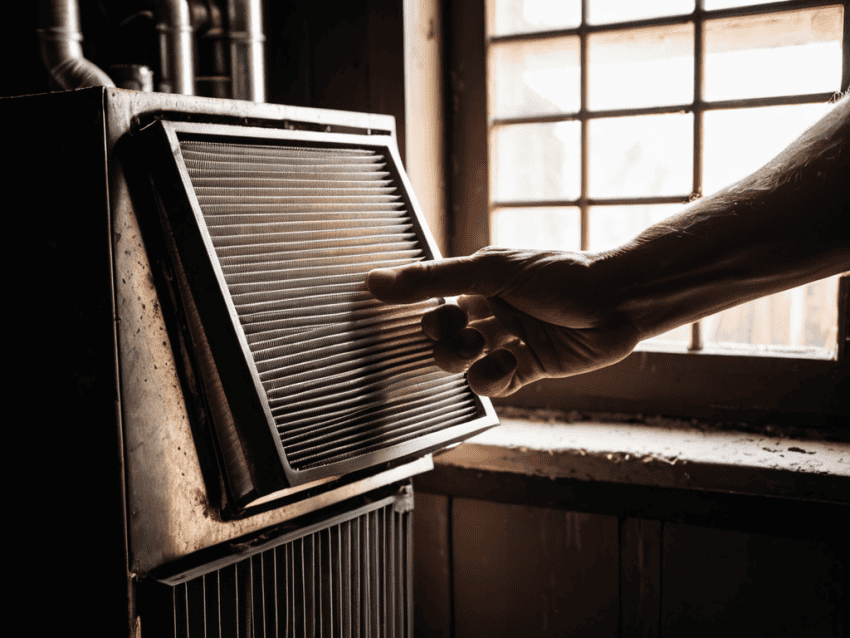 Changing Furnace Filter Easily At Home