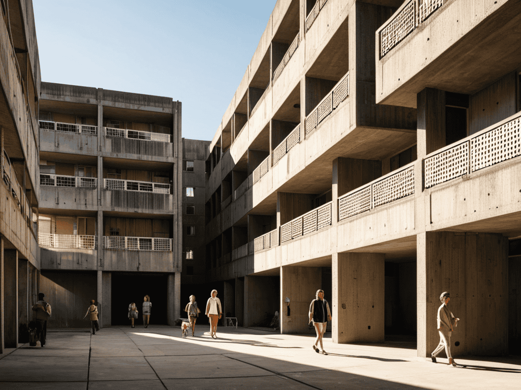 Brutalism and Public Housing architecture