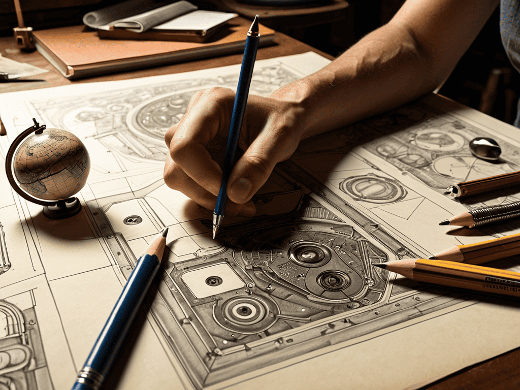Crafting With Mechanical Pencils