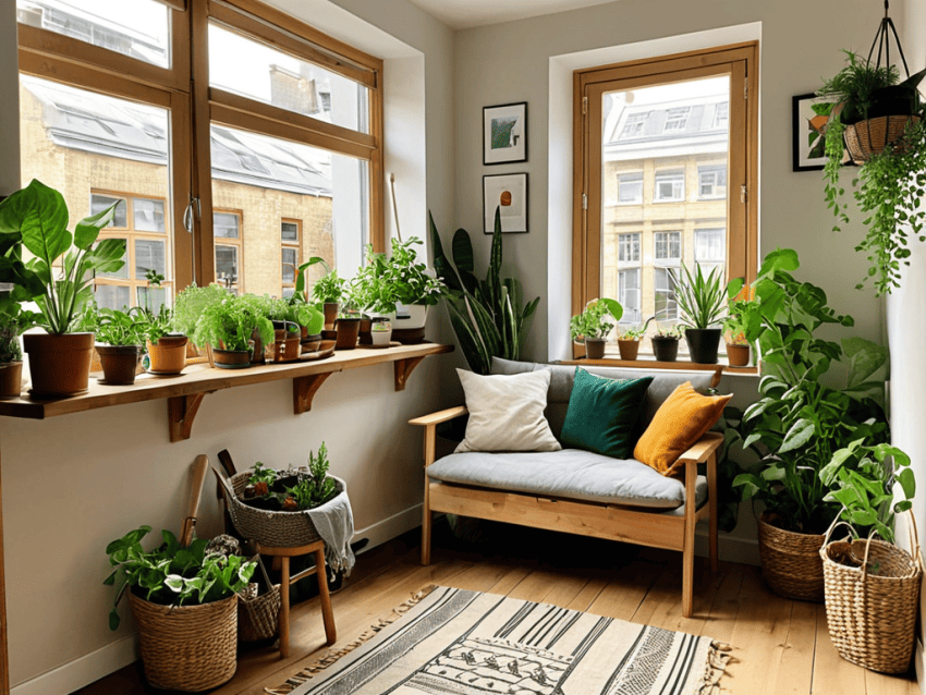Apartment Homesteading in city space