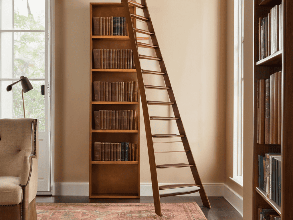 Vertical Library Ladders