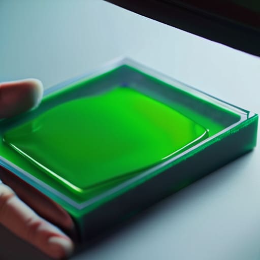 Mastering Spectral Reflectance in Resin Pigments photograph.
