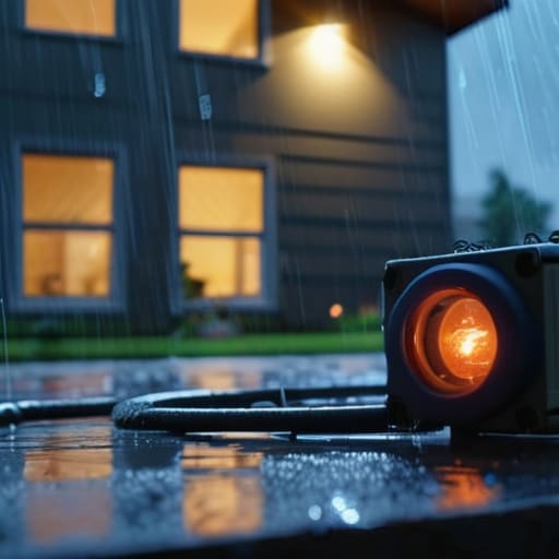 Home Infrastructure Stress-Testing during a storm.